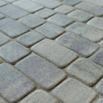 Брусчатка вибропрессованная Steingot Классика Color Mix Штайн Сильвер мультиформат 60 мм