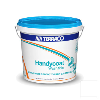 Шпаклёвка Terraco Handycoat Washable влагостойкая 5 кг