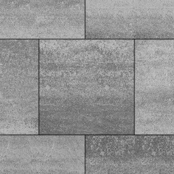 Тротуарная плитка Выбор КВАДРАТ Б.5.К.6 Искусственный камень Шунгит 500х500х60 мм