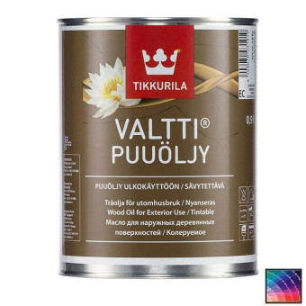 Масло Tikkurila Valtti Puuöljy для защиты дерева 0,9 л Масло Tikkurila Valtti Puuöljy для защиты дерева 0,9 л