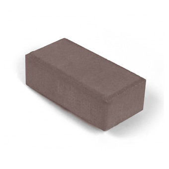 Брусчатка Нобетек 2П6Ф п/п серый цемент коричневая 200х100х60 мм