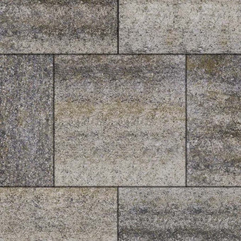 Тротуарная плитка Выбор КВАДРАТ Б.5.К.6 Искусственный камень Габбро 500х500х60 мм