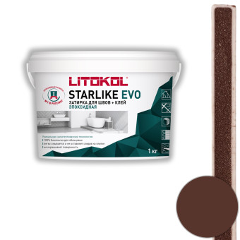 Затирка Litokol Starlike Evo S.240 moka 1 кг