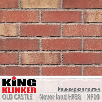 Клинкерная плитка King Klinker Old Castle NF10 Never land HF38