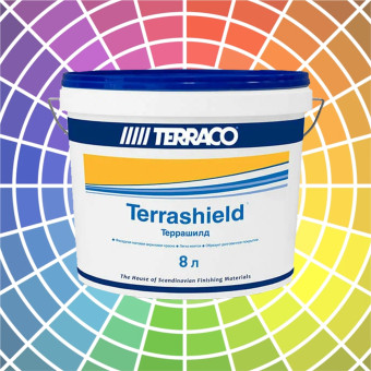 Краска Terraco Terrashield фасадная 8 л