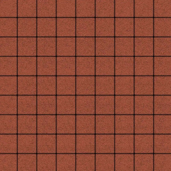 Тротуарная плитка Выбор КВАДРАТ Б.3.К.6 Гранит Красный 100x100x60 мм