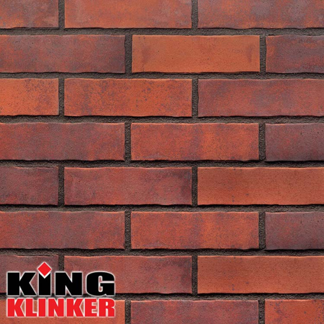 Клинкерная плитка King Klinker Old Castle, NF10, Red square HF39