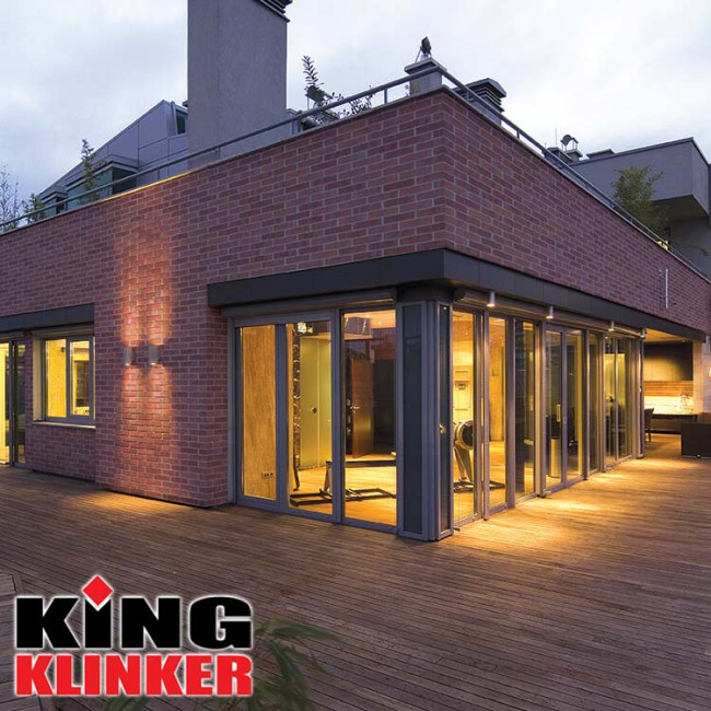 Клинкерная плитка King Klinker Old Castle, NF10, Red square HF39