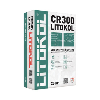 Выравнивающая смесь Litokol CR300 25 кг
