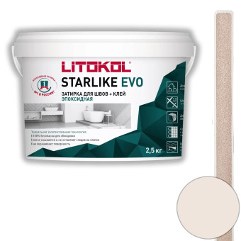 Затирка Litokol Starlike Evo S.500 rosa cipria 2.5 кг