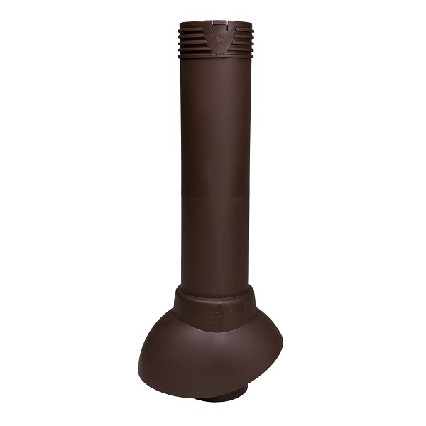 Вентиляционный выход канализации Vilpe 110/500 неизолированный коричневый