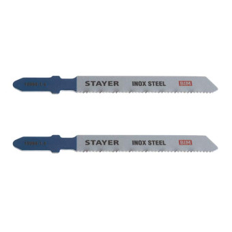 Полотна для электролобзика Stayer Professional T118AF по металлу BI-Metal 50 мм шаг 1.4 мм 2 шт (арт. 15994-1.4_z02)