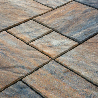 Тротуарная плитка Steingot Грандо Color Mix Штайн Бронз толщина 60 мм