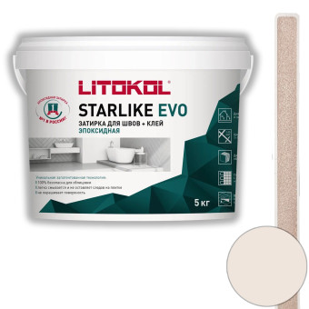 Затирка Litokol Starlike Evo S.500 rosa cipria 5 кг