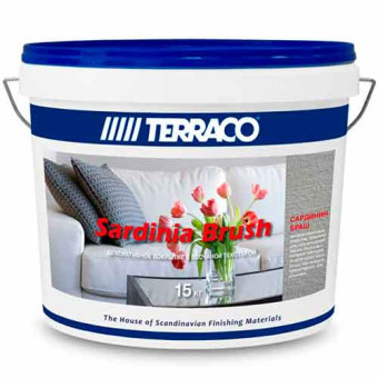 Декоративное покрытие Terraco Sardinia Brush "песчаник" 15 кг Декоративное покрытие Terraco Sardinia Brush "песчаник" 15 кг