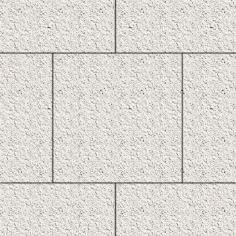 Тротуарная плитка Выбор КВАДРАТ Б.5.К.6 Стоунмикс Белый 500х500х60 мм