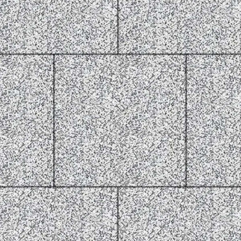 Тротуарная плитка Выбор КВАДРАТ Б.5.К.6 Стоунмикс Бело-черный 500х500х60 мм