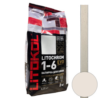 Затирка Litokol Litochrom 1-6 EVO LE.205 жасмин 2 кг