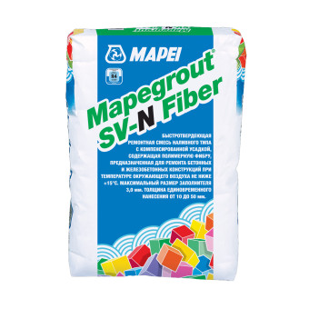 Ремонтная смесь Mapei Mapegrout SV-N Fiber 25 кг