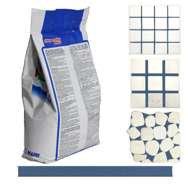 Затирка Mapei Ultracolor Plus №172 синий космос Мапей Ультраколор Плюс фасовка 5 кг купить 