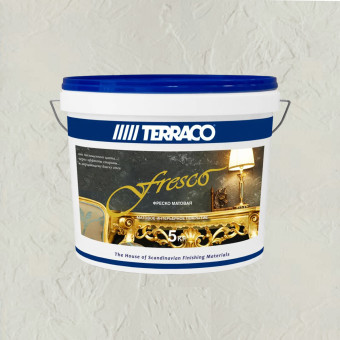 Декоративное покрытие Terraco Fresco Matt Зефир 5 кг