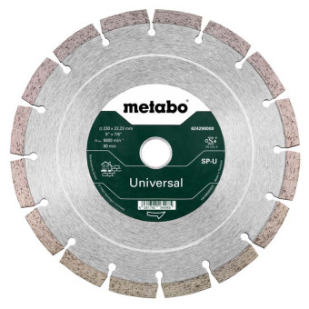Диск алмазный Metabo Universal сегментированный 230x22.23 мм (арт. 624310000)