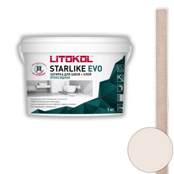 Затирка Litokol Starlike Evo S.500 rosa cipria 1 кг