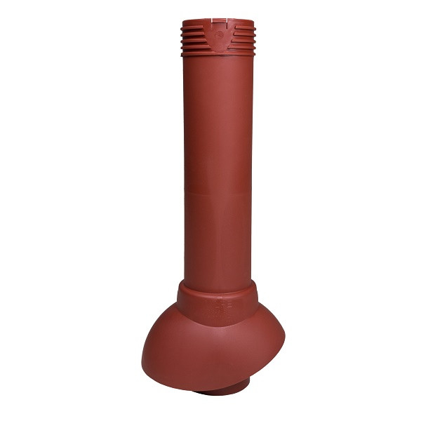 Вентиляционный выход канализации Vilpe 110/500 неизолированный красный