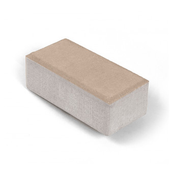 Брусчатка Нобетек 2П6Ф ч/п белый цемент песочная 200х100х60 мм