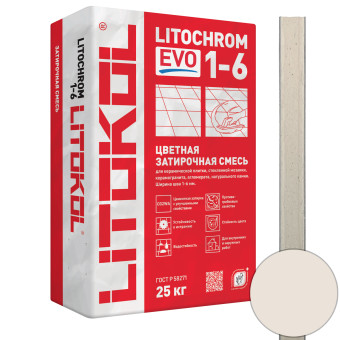 Затирка Litokol Litochrom 1-6 EVO LE.205 жасмин 25 кг