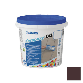 Затирка Mapei Kerapoxy CQ №146 горький шоколад 3 кг