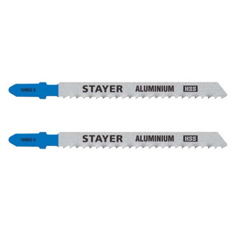 Полотна для электролобзика Stayer Professional T127D по металлу, HSS, 75 мм, шаг 3 мм, 2 шт