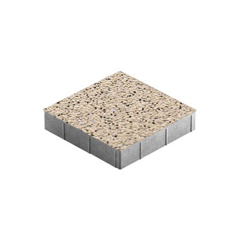 Тротуарная плитка Steingot Квадрат Granit Premium Caramello 300х300 мм толщина 60 мм