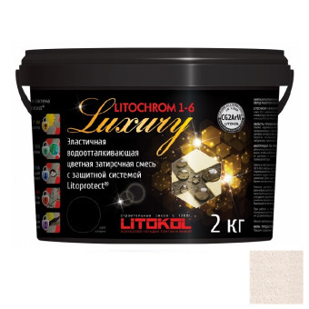 Затирка Litokol Litochrom 1-6 Luxury C.50 светло-бежевая 2 кг
