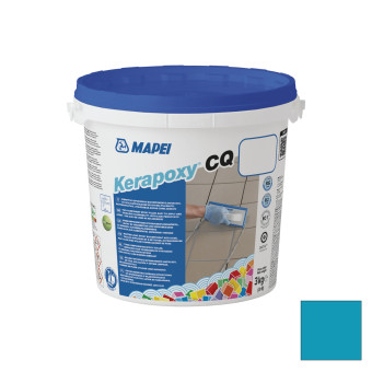 Затирка Mapei Kerapoxy CQ №173 синий океан 3 кг