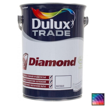 Краска Dulux Diamond Matt для стен и потолков база ВМ 4,8 л