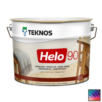 Лак Teknos Helo 90 для дерева 9 л Лак Teknos Helo 90 для дерева 9 л