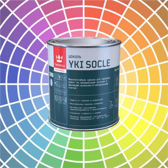 Краска Tikkurila Yki Socle цокольная база А 0.9 л