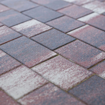 Тротуарная плитка Steingot Новый Город Color Mix Аметист толщина 80 мм