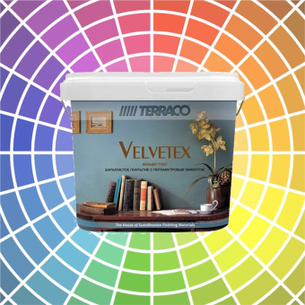 Декоративное покрытие Terraco Velvetex белый 1 кг