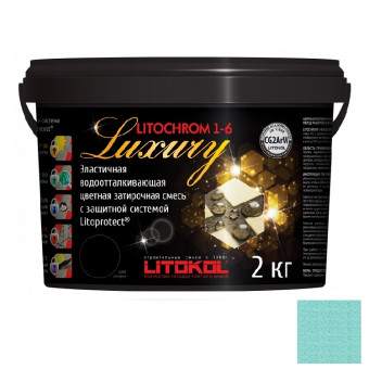 Затирка цементная Litokol Litochrom 1-6 Luxury C.600 турмалин 2 кг Затирка цементная Litokol Litochrom 1-6 Luxury C.600 турмалин 2 кг