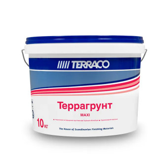 Грунтовка Terraco Terragrunt Maxi глубокого проникновения 10 кг