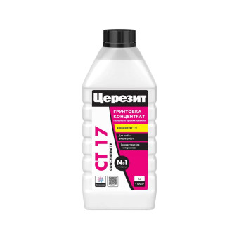 Грунтовка Ceresit CT 17 Concentrate 1 л