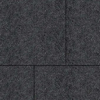 Тротуарная плитка Выбор КВАДРАТ Б.7.К.8 Стоунмикс Черный 600х600х80 мм