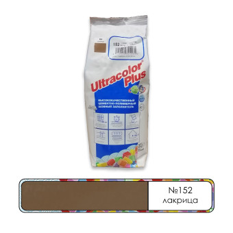 Затирка Mapei Ultracolor Plus №152 лакрица 2 кг