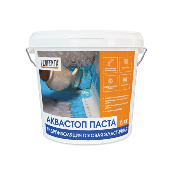 Гидроизоляция Perfekta АкваСтоп Pasta 5 кг