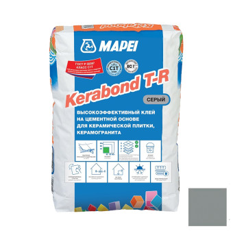 Клей Mapei Kerabond T-R для плитки и керамогранита серый 25 кг