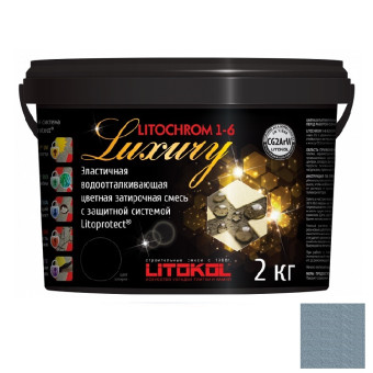 Затирка Litokol Litochrom 1-6 Luxury C.620 синяя ночь 2 кг Затирка Litokol Litochrom 1-6 Luxury C.620 синяя ночь 2 кг