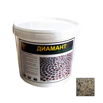 Затирка Diamant для брусчатки полимерная каменно-серая 15 кг