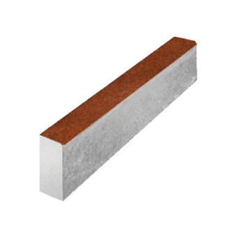 Бордюр газонный бетонный Выбор Листопад гладкий Барселона 1000х200х80 мм